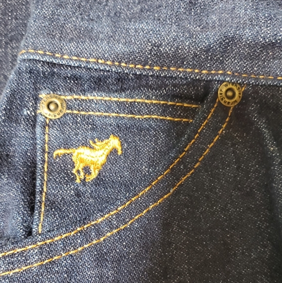 Vintage wrangler " No-Fault" jeans Dark Wash denim. - Picture 2 of 11